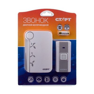 Звонок одна кнопка без 220V Старт 003