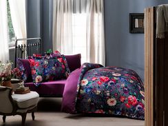 Постельное белье PIZZO фиолетовый  TIVOLYO HOME Турция