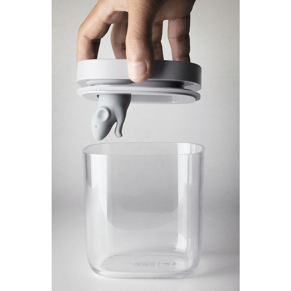 Контейнер для пищевых продуктов 0.6л Qualy Lucky Mouse