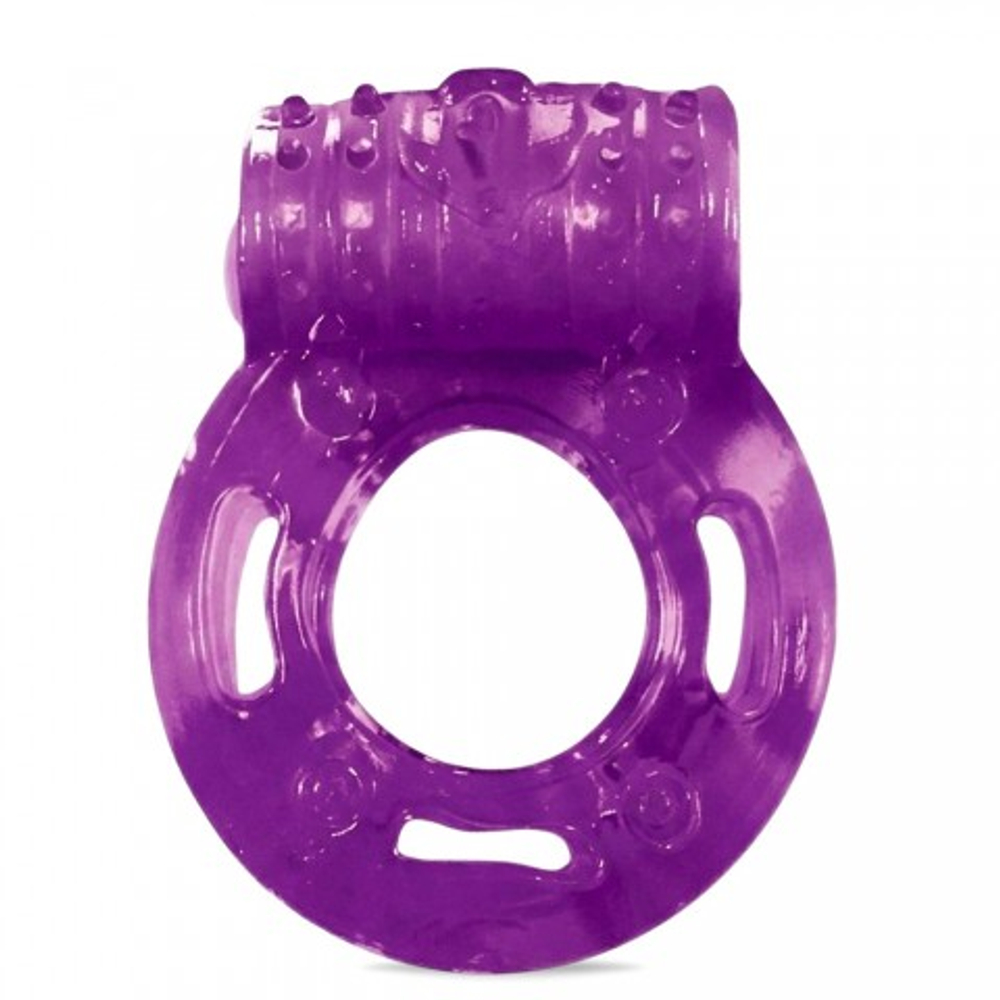Виброкольцо LUXE VIBRO Бешеная гейша (+ презерватив)