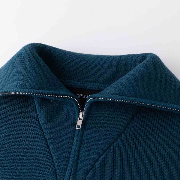 Свитер Delta Star Zip изумрудный - фото 4