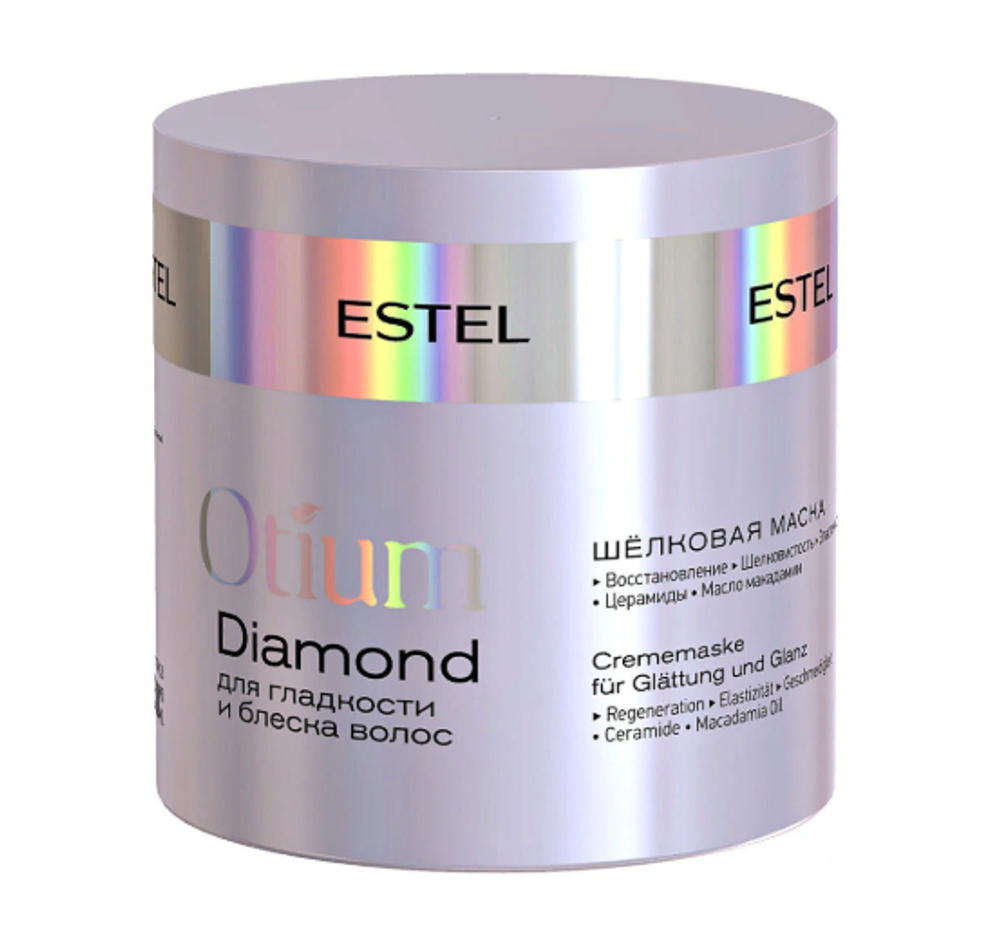 Estel Маска для гладкости и блеска волос Otium Diamond, шёлковая, 300 мл