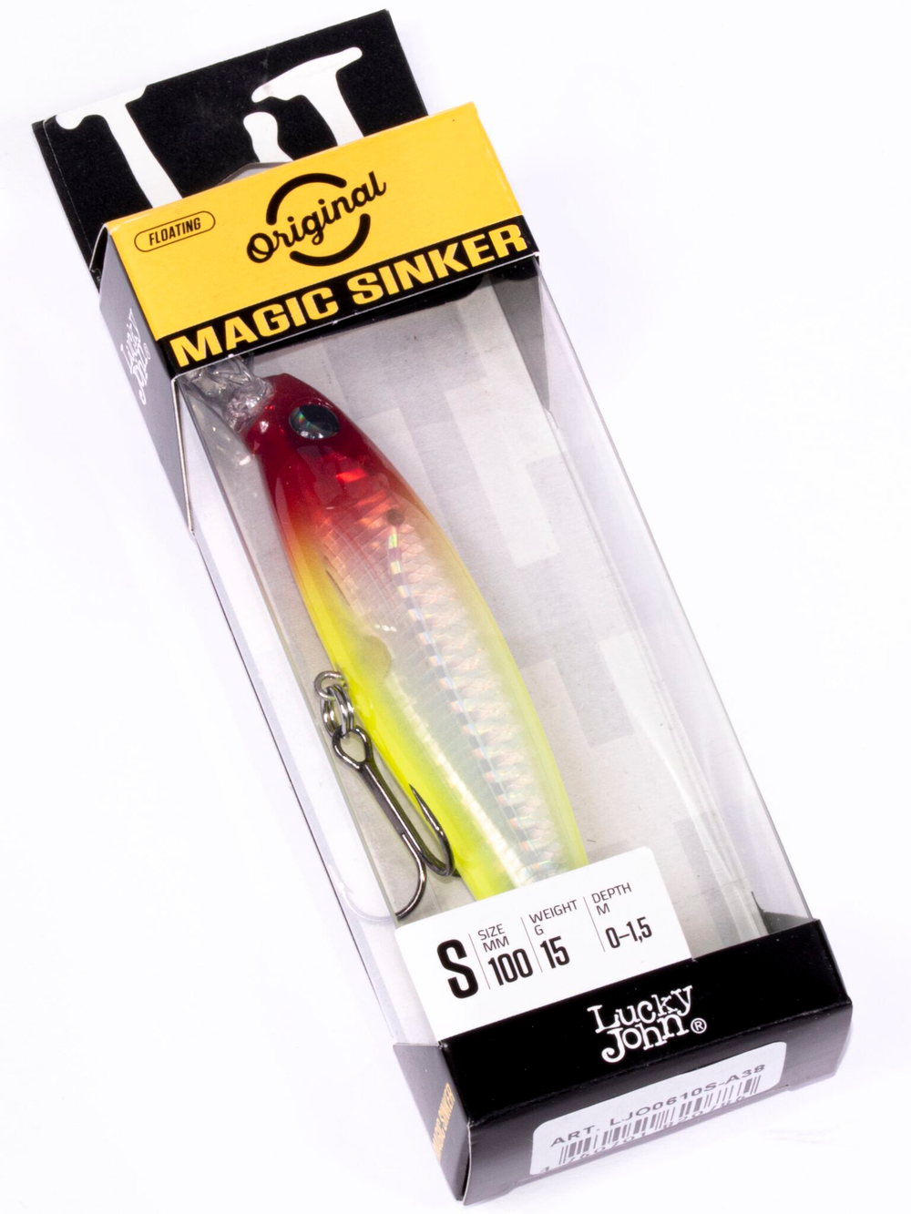 Воблер тонущий LJ ORIGINAL MAGIC SINKER S 10.00/A38