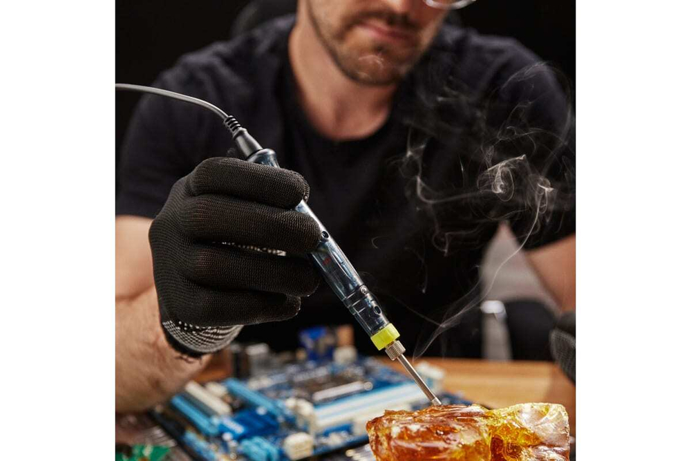 Мини-паяльник, питание через USB 5В 8Вт REXANT ZD-20U 12-0180