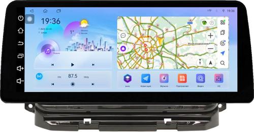 Магнитола для Skoda Octavia A8 2020-2024+ (поддержка климата, тест МСК) - FarCar монитор 12.3" 2K QLED на Android 14, Быстрая, CarPlay, 4G SIM-слот