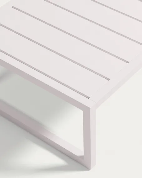 Comova Столик для улицы из белого алюминия 60 x 60 см