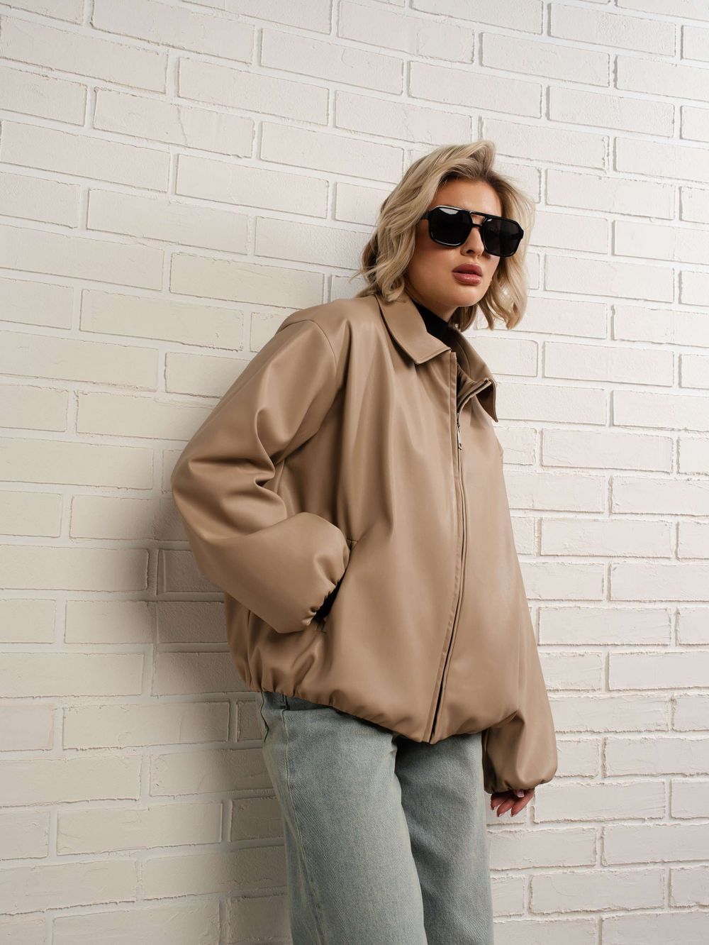 Куртка Поверь в мечту (бежевая) Б15154-7М LT Collection