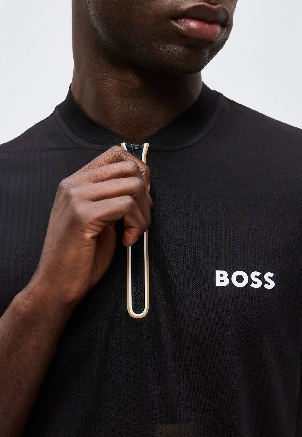BOSS SERVE 3 - Футболка-поло - Чёрный