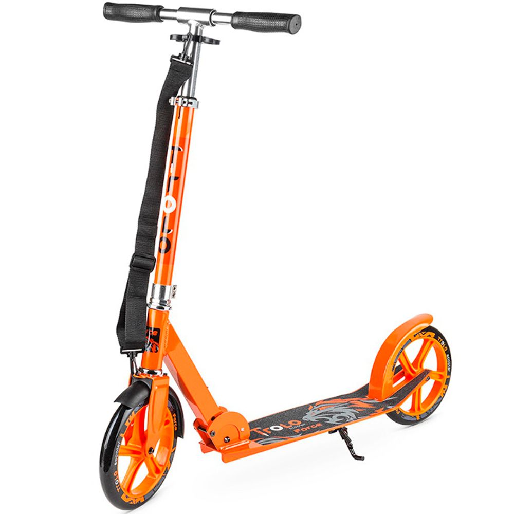 Самокат Trolo Force оранжевый, 230/230