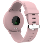 CANYON Lollypop SW-63, Smart watch, 1.3inches IPS full touch screen, Round watch, IP68 waterproof, multi-sport mode, BT5.0, compatibility with iOS and android, Pink, Host: 25.2*42.5*10.7mm, Strap: 20*250mm, 45g