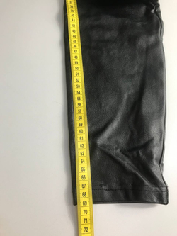 Брюки Stradivarius из экокожи, маркировка 38, визуально 44 размер
