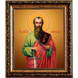 Павел Святой апостол. Икона на холсте.
