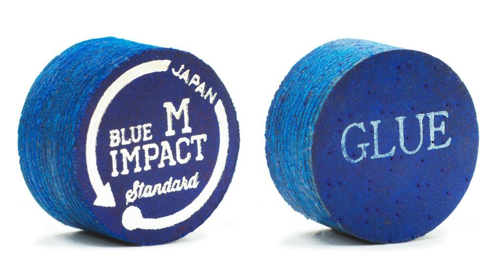 Наклейка для кия &quot;Navigator Blue Impact&quot; (M) 14мм