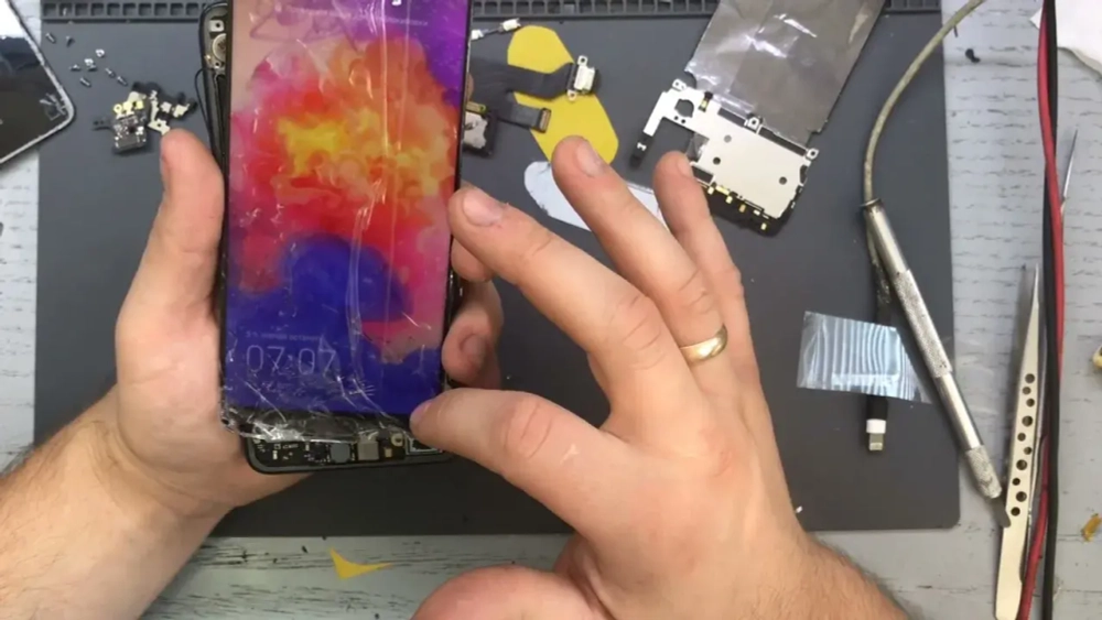 Замена дисплея на Huawei Honor 10X Lite/P Smart 2021 без рамки - Оригинал