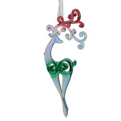 GAEM Украшение новогоднее "Олень", L7,5 W3 H18 см, 2в.