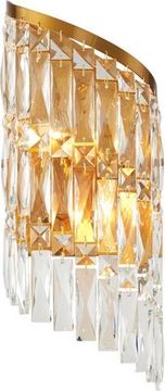 Светильник настенный 2*Е14 2176/05/02W бронза Sapparo Stilfort