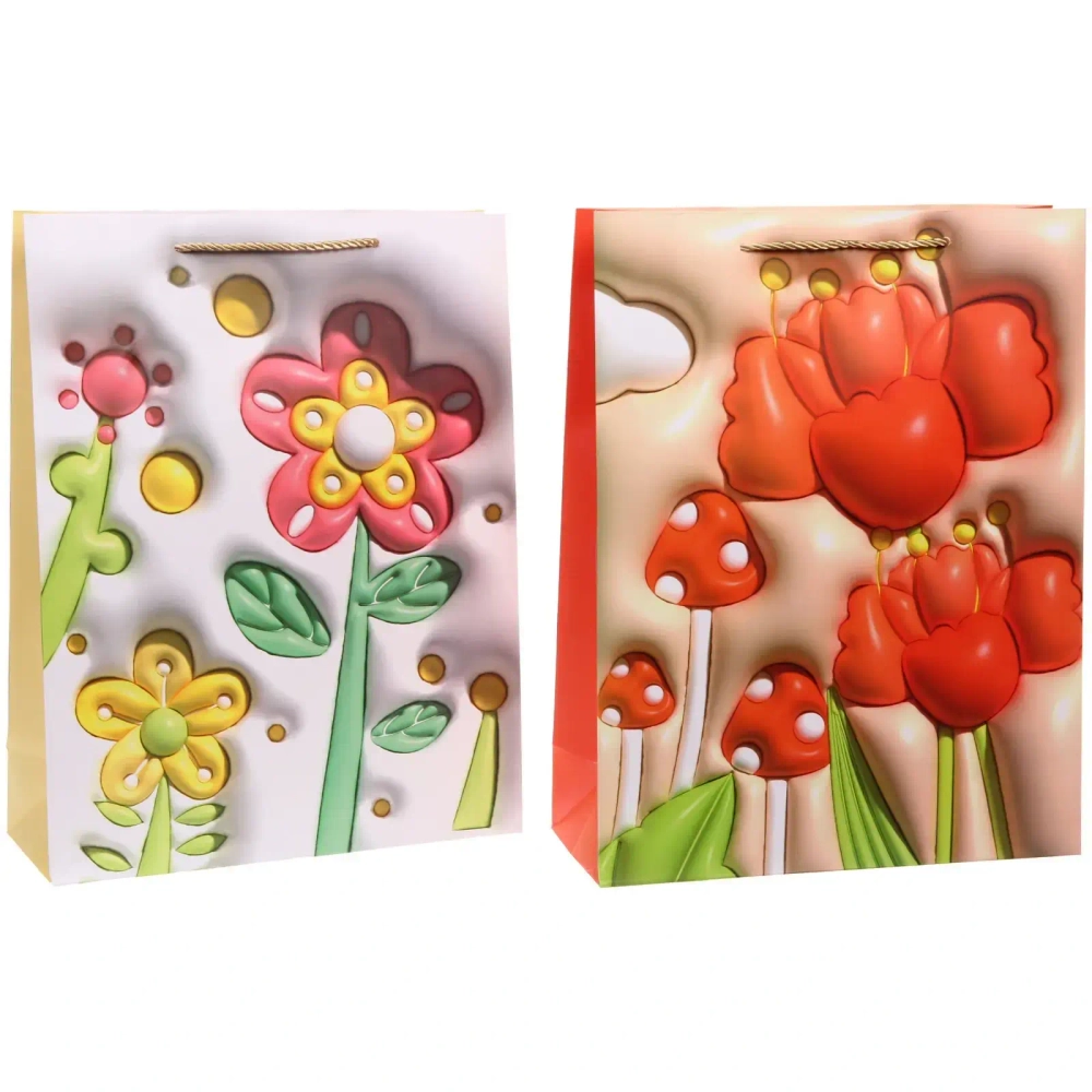 Пакет подарочный «Детство» 31*40*12 см, микс