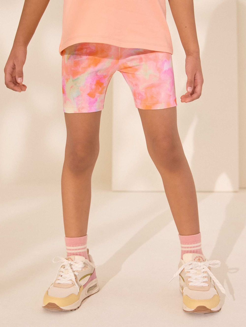 Шорты-велосипедки для девочки Next AH9-736, Розовый