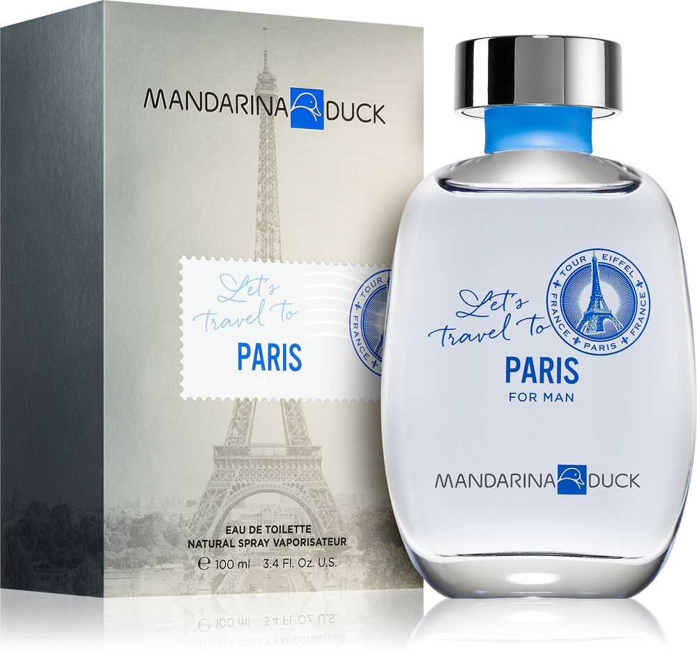Mandarina Duck Let's Travel To Paris туалетная вода для мужчин