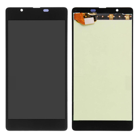 Дисплей для Microsoft 540 Dual (RM-1141) в сборе с тачскрином Черный - Ориг