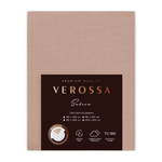 Простыня Verossa Сатин На Резинке Almond 160х200 борт 30см