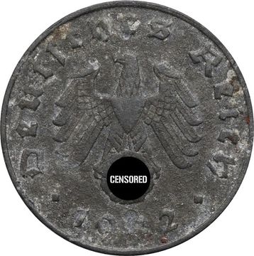 1 рейхспфенниг 1942 Германия (Третий рейх) "B"