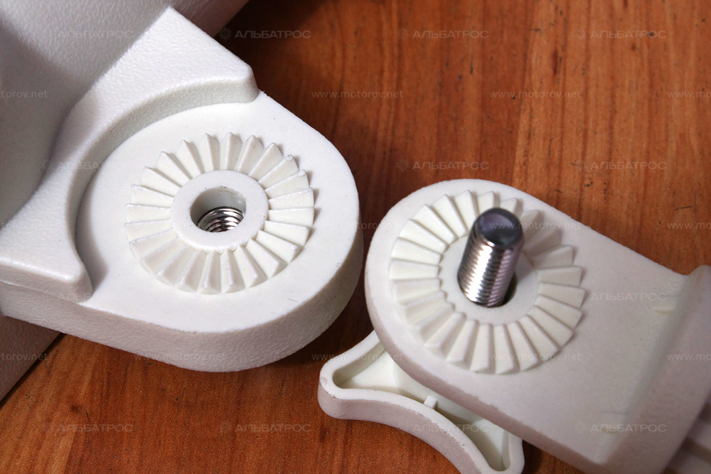 Держатель удочки пластик чёрн.