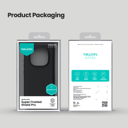 Усиленный чехол от Nillkin для Xiaomi Redmi Note 14 Pro 5G и Mi Poco X7 5G, серия Super Frosted Shield Pro