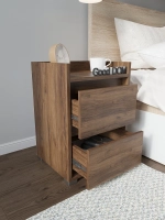 Тумба прикроватная напольная с ящиками