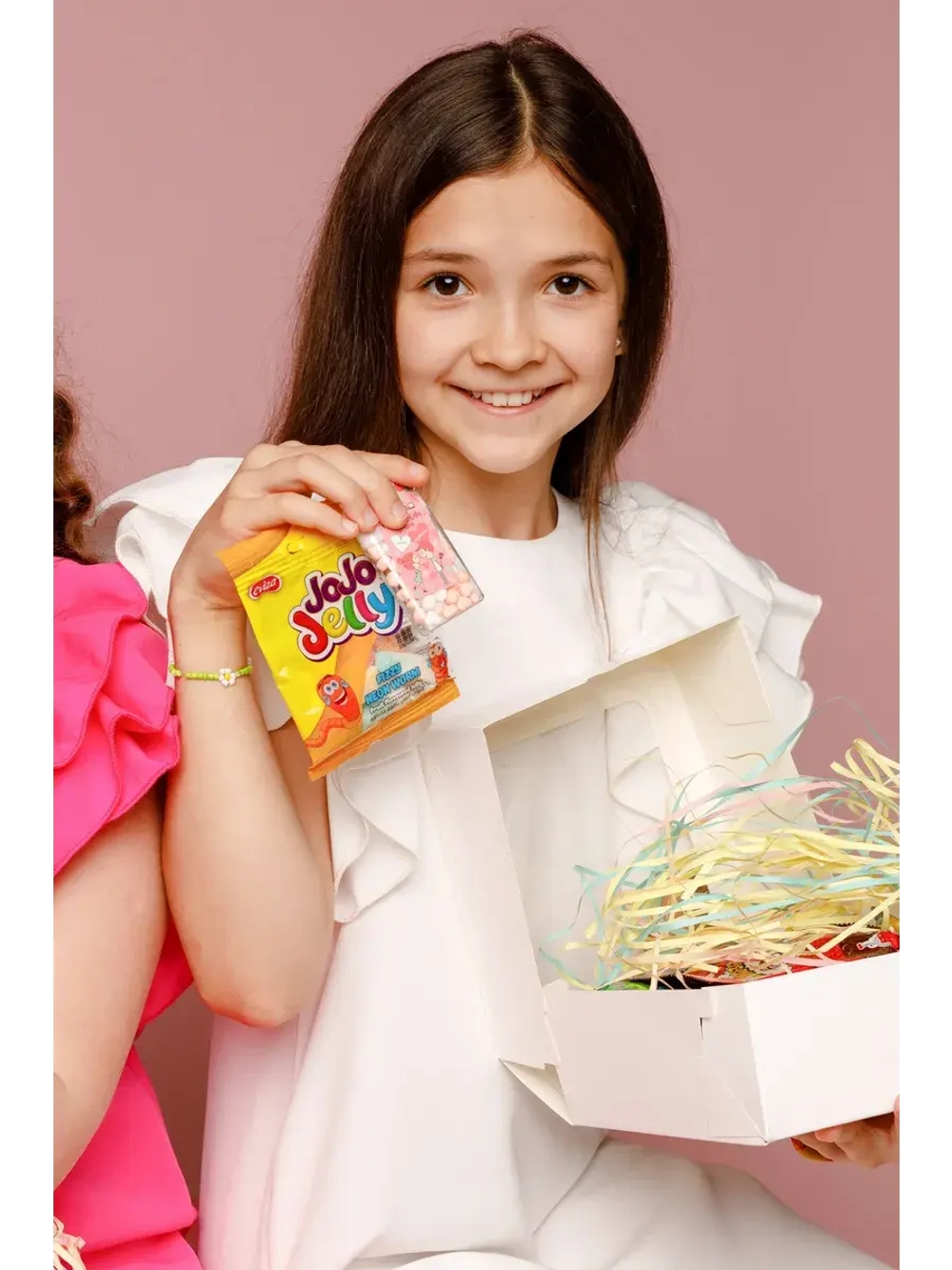 Подарочный набор сладостей для Девочки Сладкий бокс