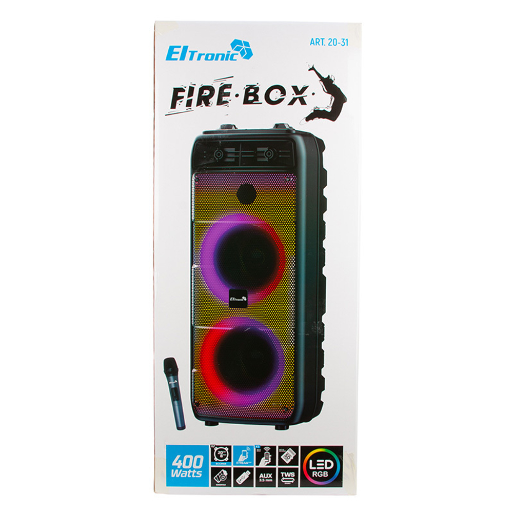 Колонка 06" (20-31 FIRE BOX 300) динамик 2шт/6.5" ELTRONIC с TWS