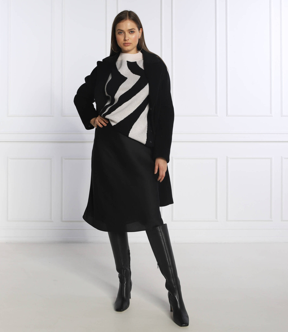 Хлопковый свитер Marc Cain - черный(TC 41.59 M60)