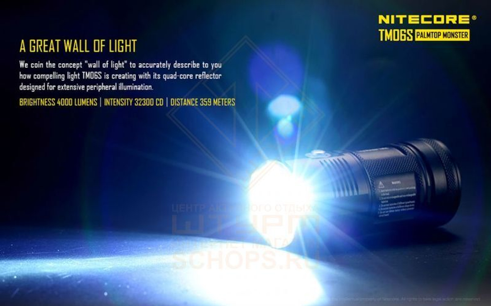 Фонарь Nitecore TM06S