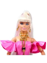 Кукла Барби Экстра в розовом платье HHN12