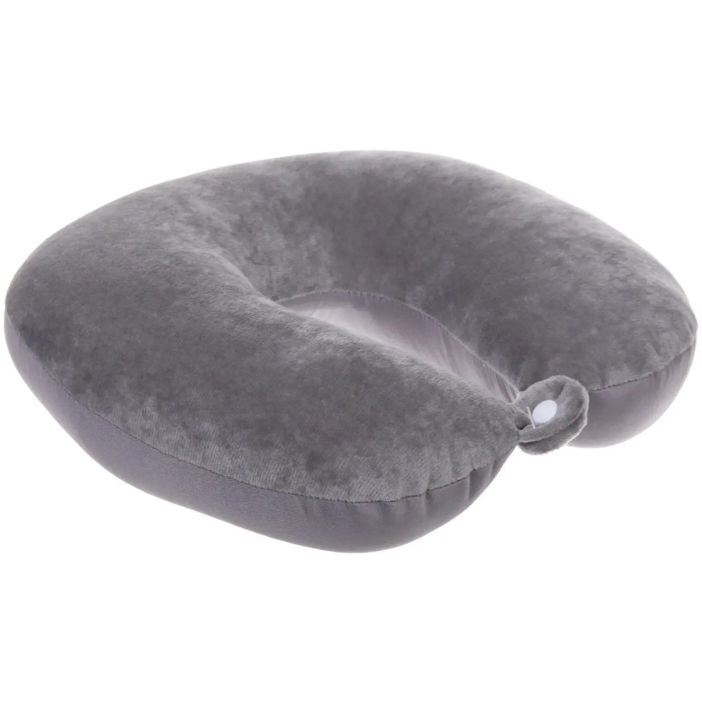 Подушка дорожная «TRIP - Plus», цвет серый
