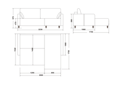 Диван угловой "Стокгольм" , Новый Век, г.Екатеринбург