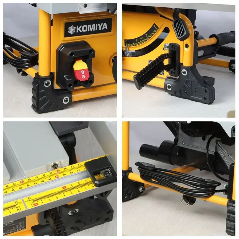 Циркулярный распиловочный станок KOMIYA 210 мм, сетевая дисковая электропила Эдон