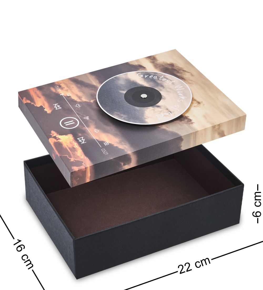 WF-169-A Набор коробок из 3 шт, желтый