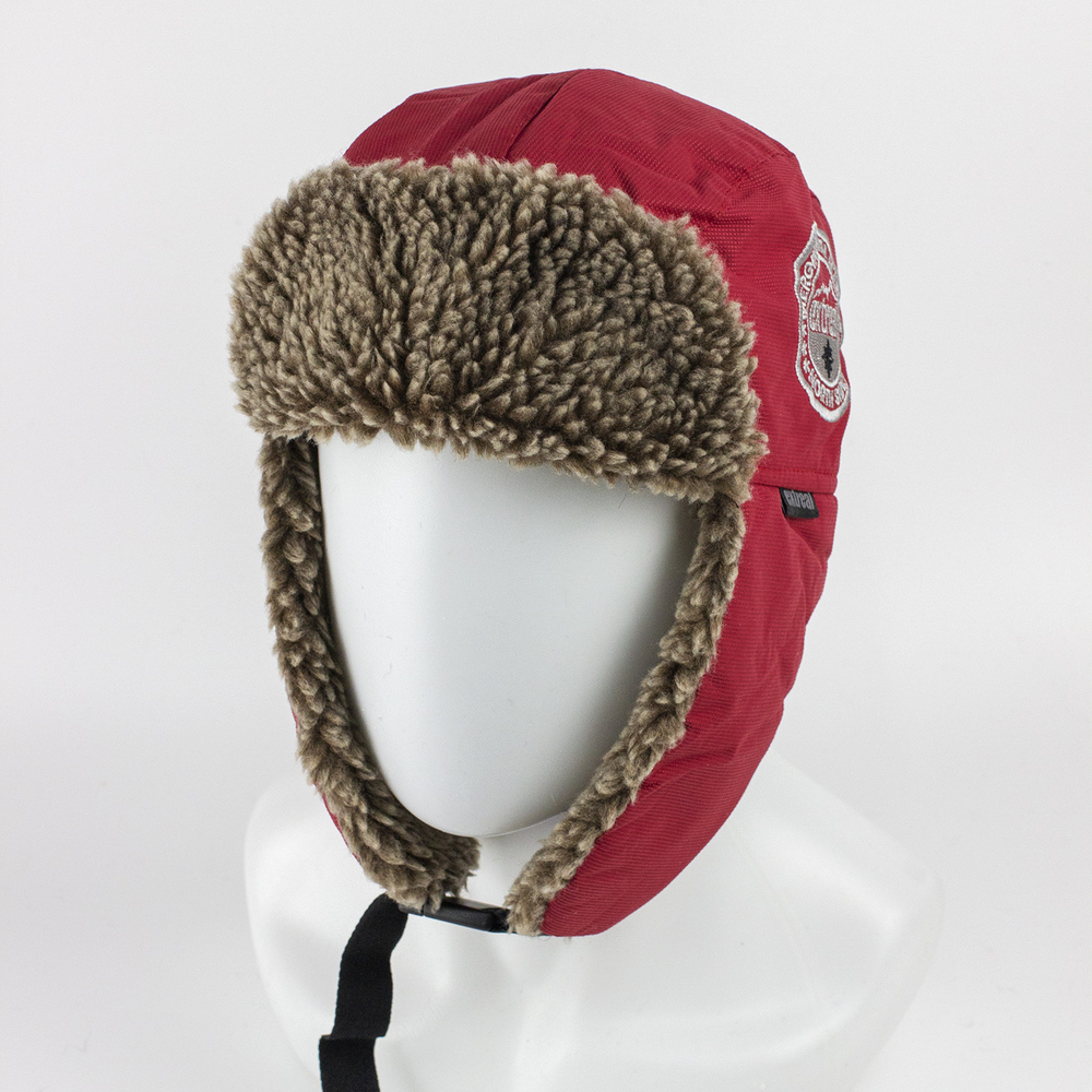 Шапка-ушанка Extreal "Стрит" (мех барашек коричневый, мембрана) XL