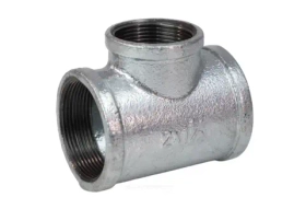 Тройник переходной оцинкованный, Fittex PLUS
