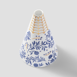 Мультиваза Farforite «Голубые ели» 1200 мл в подарочной коробке