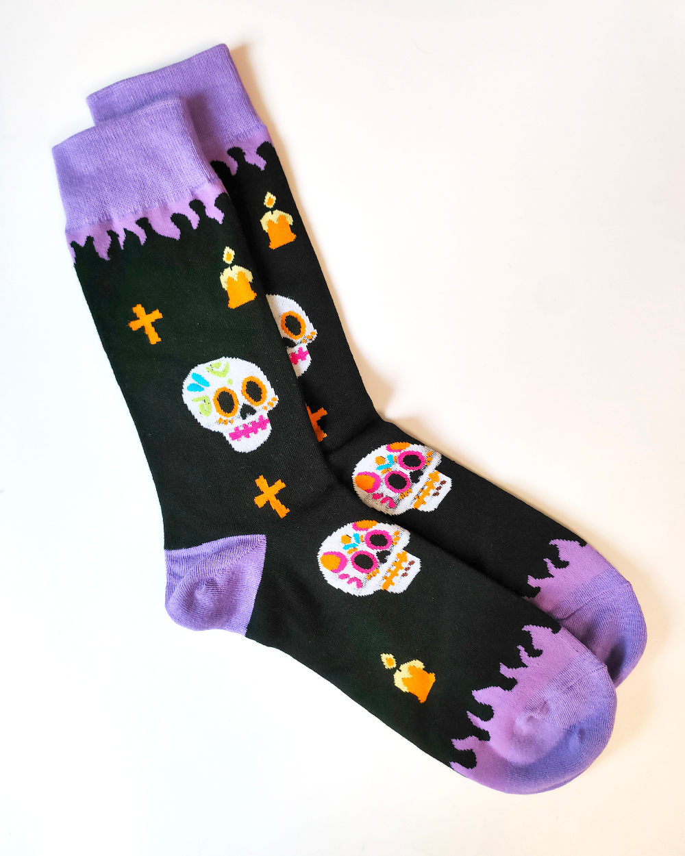 Носки р.35-40 "Niceee" Череп