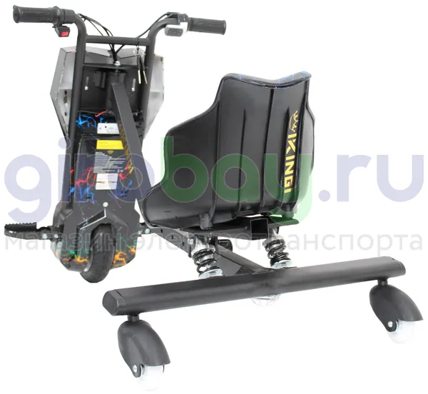 Электро Дрифт-карт IKINGI Drift Cart P2 250W (36V/4.4Ah) - Цветная молния фото №3