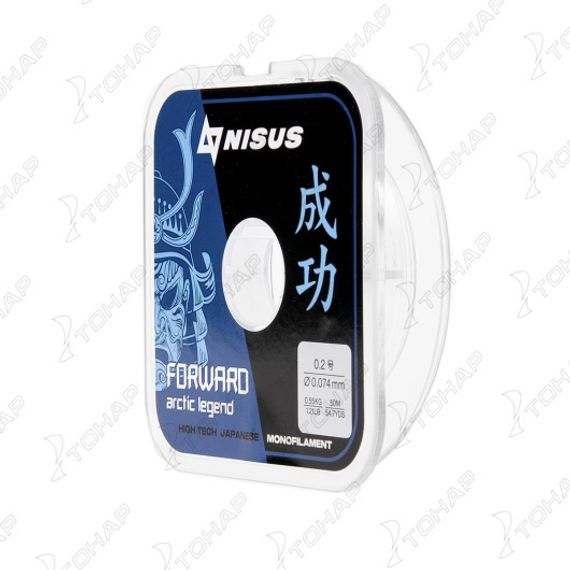 Леска FORWARD ARCTIC LEGEND 0,074mm/50m Nylon Transparent (N-FAG-0.074-50) Nisus