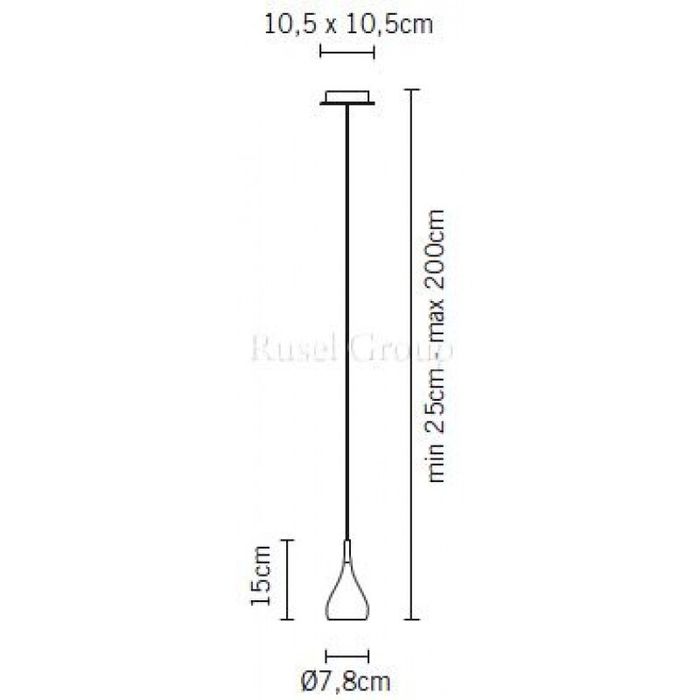 Подвесной светильник Fabbian Bijou D75 A01 02