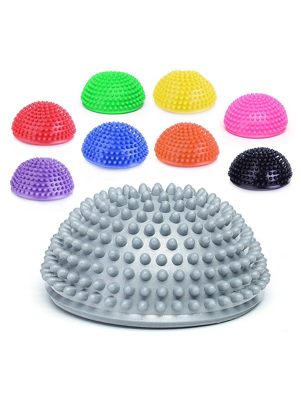 Тактильный тренажер полусфера серый (00-1487)