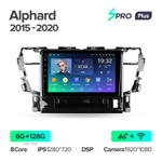 Teyes SPRO Plus 10.2" для Toyota Alphard 2015-2020
