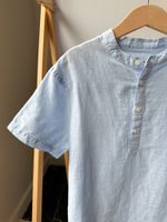 Рубашка-поло из хлопка и льна Cyrillus, 140