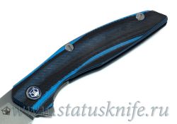 Нож Широгоров 111 Vanax37 G10 black blue 3D MRBSфотография - 5