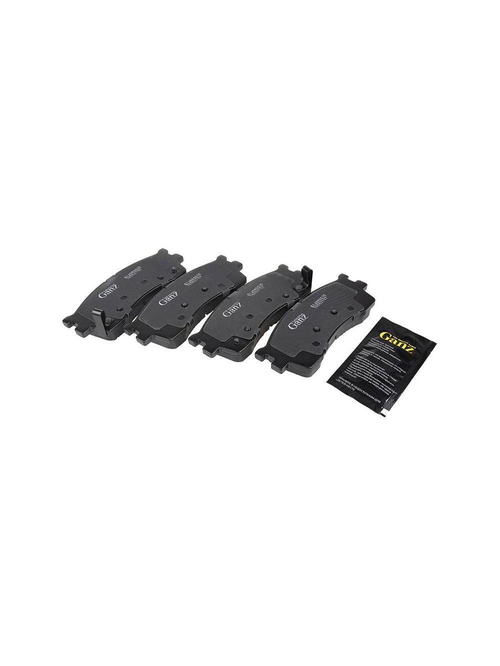 Колодки передние PRO-Line Ceramic KIA Spectra /Shuma 2 (01-04)/Rio(Калинин) GANZ GIJ09057C